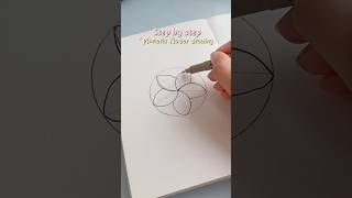 Download lagu Learn to draw flowers with easy tutorials🌸✍️ #shorts #art #drawing #artist #youtubeshortsviral mp3