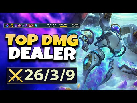 Over 55k Damage On Xerath Mid Drives the enemy team INSANE