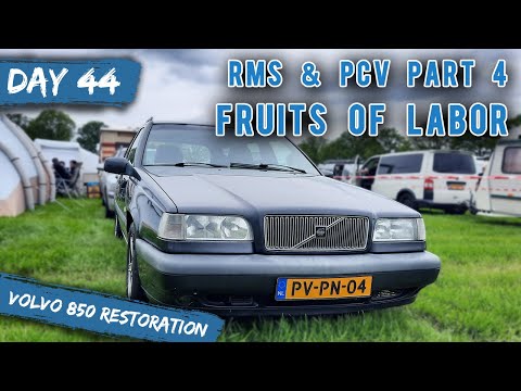 Volvo 850 Restoration - Rear Main Seal & PCV Repair PART 4