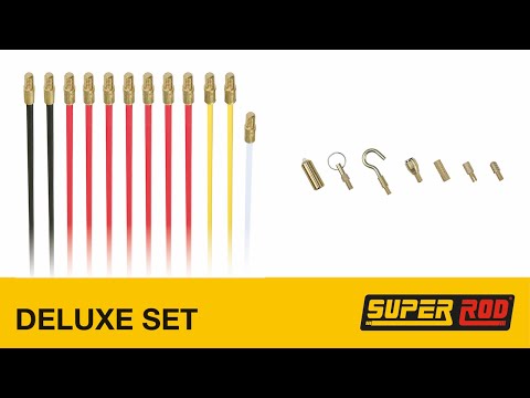 Super Rod Deluxe Set - Cable Rods