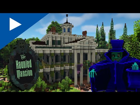 NEW Minecraft Disneyland Haunted Mansion | ImagineFun 2022