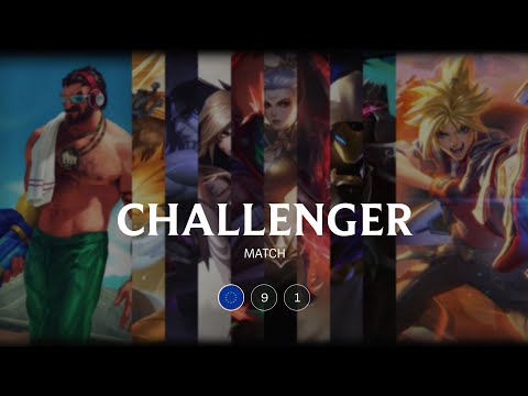 EUW Challenger match 91 - 6065 LP 84 kills
