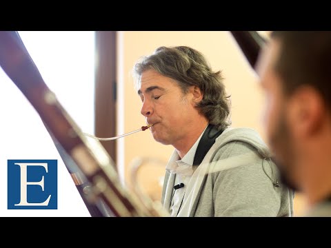 Marco Postinghel Masterclass - Bassoon - Schumann: 3 Romanzen op. 94 - 1. Nicht schnell