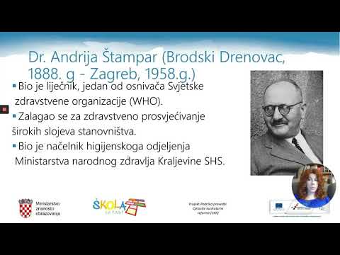 Povijest 8. r. - Dr. Fran Mihaljević i dr. Andrija Štampar