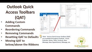 Outlook Quick Access Toolbars