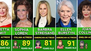 Famous Actresses Over 80 Still Living | Ranked