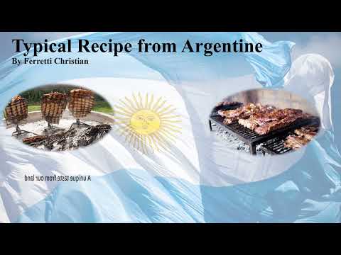 Typical Recipe from Argentine