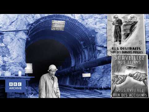 1961: Building the MONT BLANC TUNNEL | Tonight | World of Work | BBC Archive