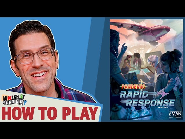 Vídeo relacionado con Z-Man Games , Pandemic Rapid Response , Board Game , Ages 8+ , For 2 to 4 Players , 20 Minutes Playing Time