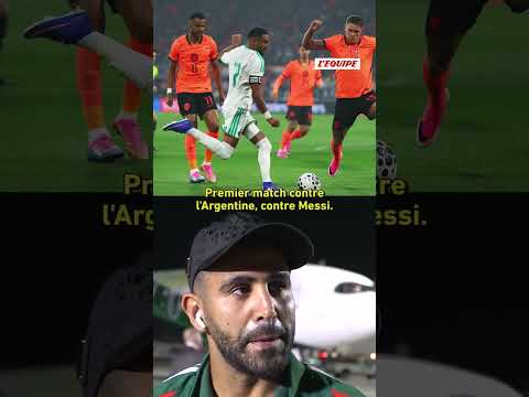 🇩🇿 Riyad Mahrez sur la Coupe du monde de l'Algérie ! #algerie #algeria #football
