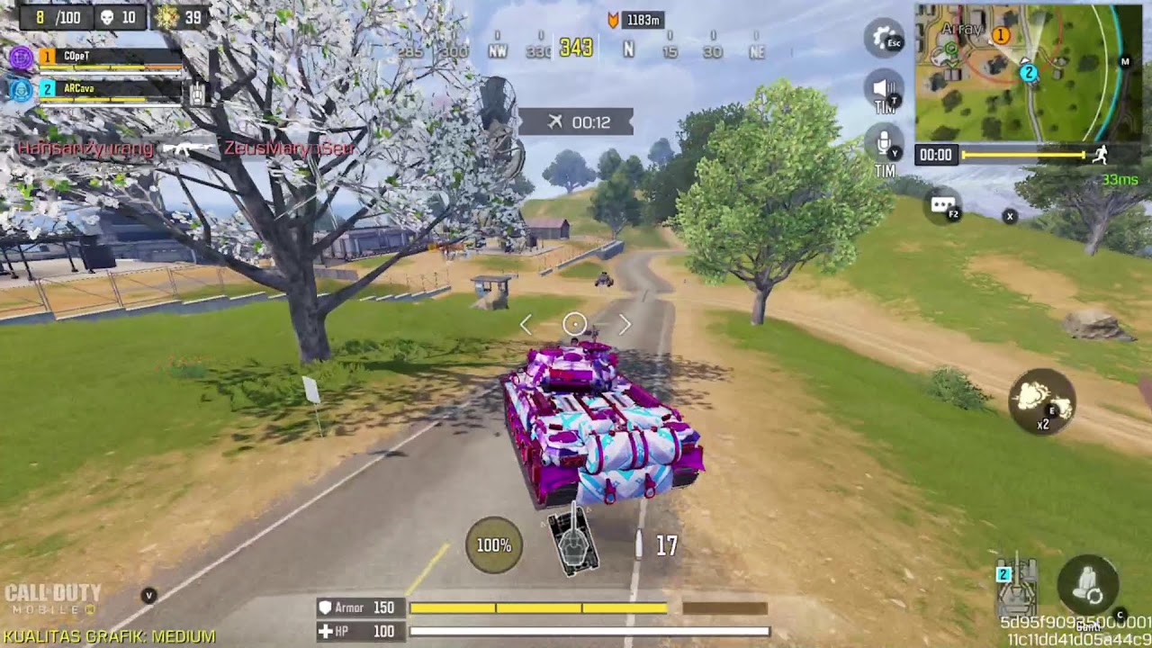 CODM BR Duo Push Rank Legendary 10K ARCava