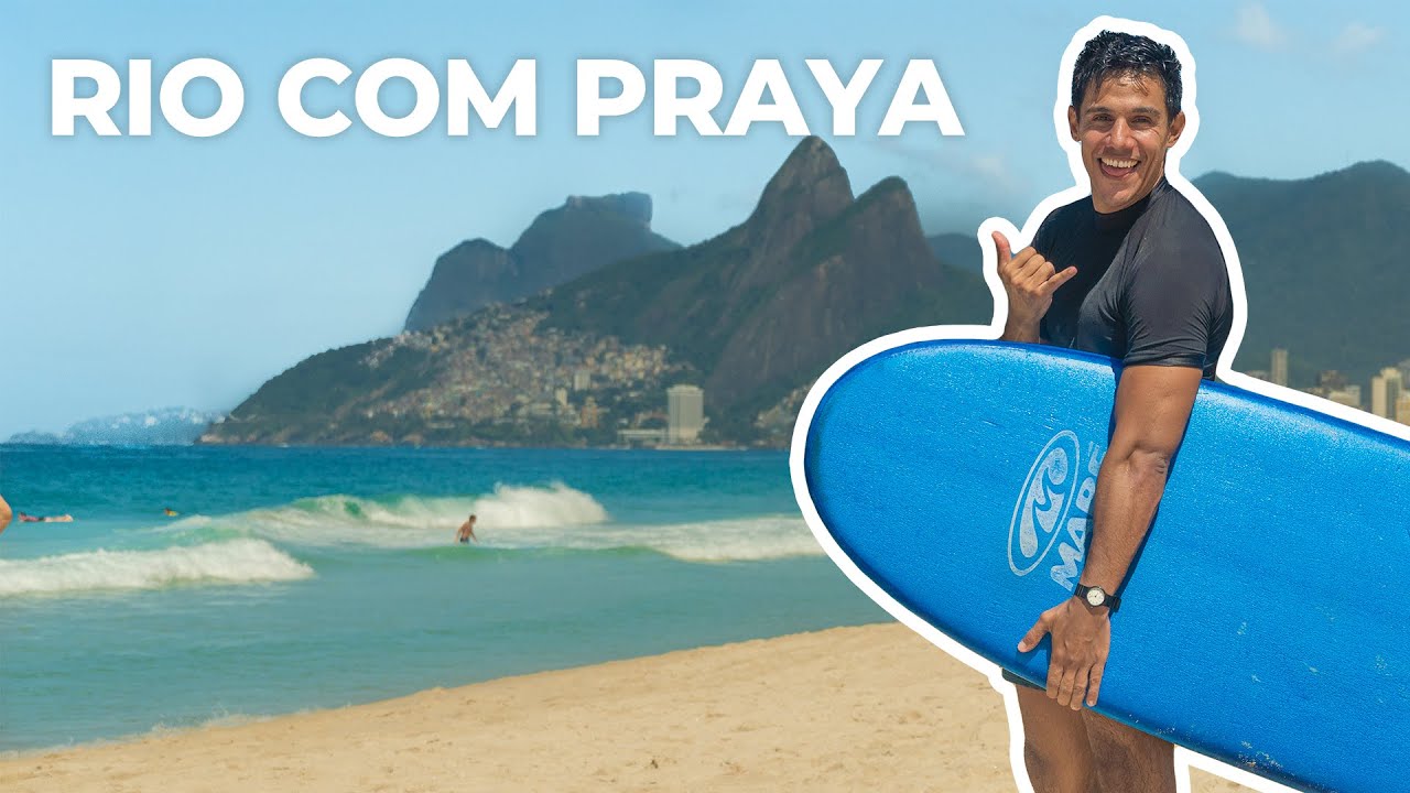 Aula de surfe no Arpoador, Lapa, Escadaria Selarón, um dia pelo RIO DE JANEIRO!