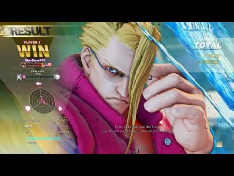 STREET FIGHTER V Shadow Nash vs Menat