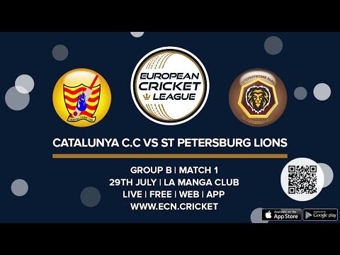 ECL19 - Catalunya C.C Vs St Petersburg Lions