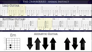 Download lagu THE CRANBERRIES - Animal instinct [GUITARLESS BACKING TRACK   TAB   CHORDS] mp3