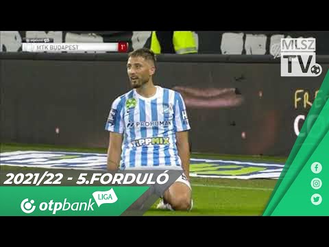 Grozav Gheorghe-Teodor gólja a MOL Fehérvár FC – MTK Budapest mérkőzésen
