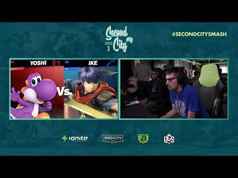 Second City Smash 3 WINNERS QUARTERS - HPT | Seth (Yoshi) vs UGS | Ravenking (Ike)