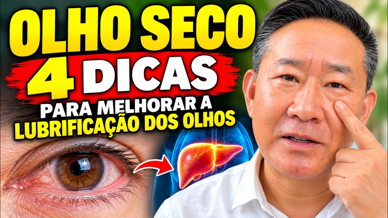 OLHO SECO: 4 DICAS PARA MELHORAR A LUBRIFICAÇÃO DOS OLHOS | Peter Liu