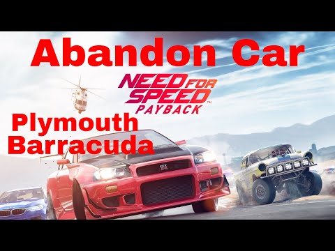 Need For Speed Payback: Where is the Plymouth Barracuda is in need for speed payback