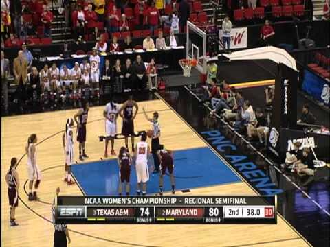 Lynetta Kizer #12 UMD vs. Texas A&M (4)