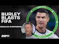 MOCKERY COMPLETE SHAM Craig Burley BLASTS FIFA S Statement On Ronaldo S Suspension ESPN FC
