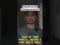 Chasing the pump!?! #shorts #bodybuilding #gymtips #fitness