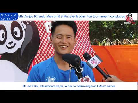 8th DK memorial state badminton championship concluded on 10th November  2021 #Laa Talar