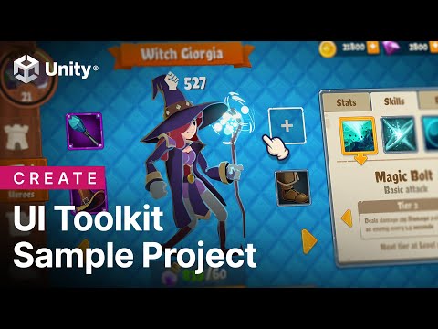 UI Toolkit Sample - Dragon Crashers trailer | Unity