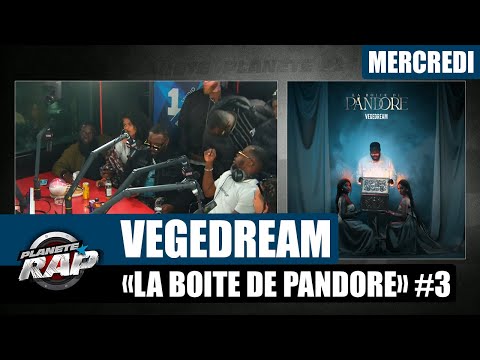 Planète Rap - Vegedream "La boîte de Pandore" avec Laro, Low Jay et Fred Musa ! #Mercredi