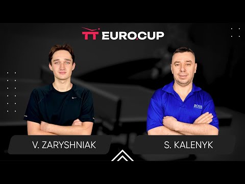 19:40 Vadym Zaryshniak - Serhii Kalenyk 01.08.2025 TT Euro.Cup Ukraine Master. TABLE 3