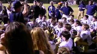 preview picture of video 'Cahaba Valley Lions 19 Homewood Patriots 13'