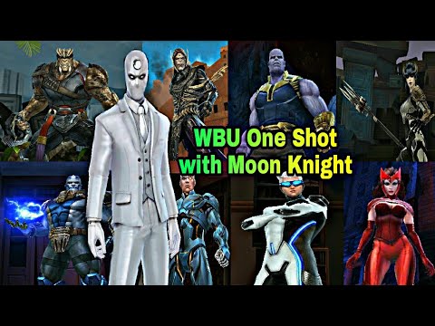 Moon Knight Wbu One Shot Guide Without Deadpool - Marvel Future Fight