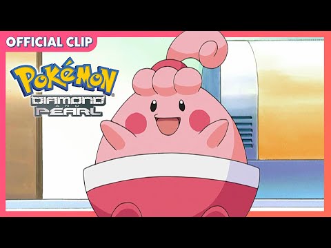 Happiny Hatches | Pokémon: Diamond and Pearl | Official Clip
