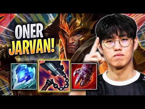 ONER THE BEST JARVAN! - T1 Oner Plays Jarvan JUNGLE vs Kha'zix! | Season 2023