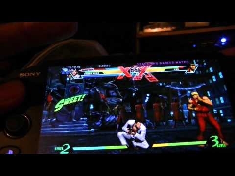 PSVITA UMVC3 ARCADE MODE/RANKED MATCH