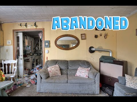 Exploring an Abandoned Time Capsule Cottage with Everything Left Behind!!