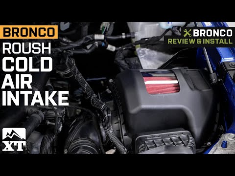 2021-2023 Bronco Roush Cold Air Intake Review & Install