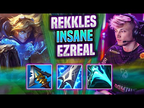 REKKLES IS INSANE WITH EZREAL! - KC Rekkles Plays Ezreal ADC vs Seraphine! | Season 2022