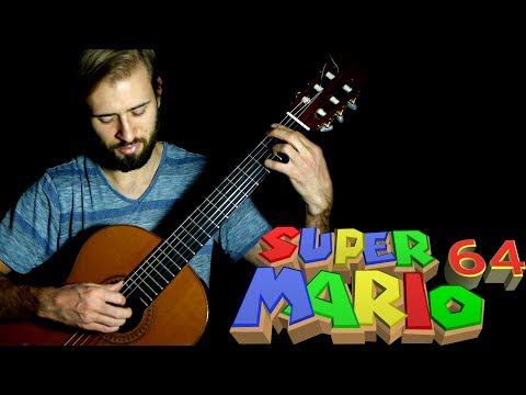 Super Mario 64 Guitar Cover - Peach's Castle ( Inside the Castle Walls )