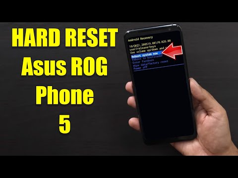 Hard Reset Asus ROG Phone 5 | Factory Reset Remove Pattern/Lock/Password (How to Guide)