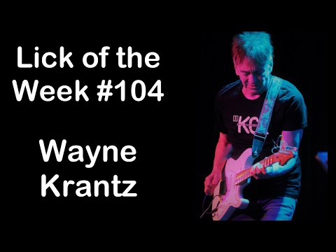 Lick of the Week #104 (Wayne Krantz Chromatic Whole Tone Lick)