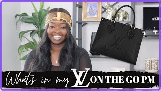 WHAT’S IN MY BAG | LOUIS VUITTON ON THE GO PM