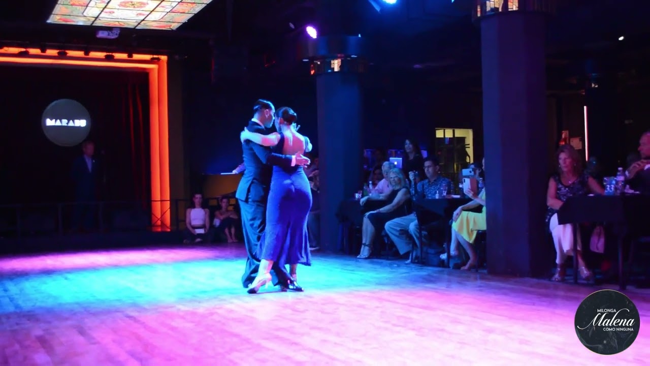 Campeones Mundiales de Tango: Suyay Quiroga & Jonny Carvajal en Milonga Malena "COMO NINGUNA"!! 2/4