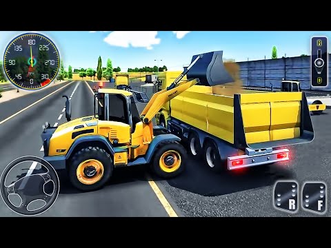 Drive Simulator 2020 - Construction Vehicles Excavator, Truck - Android GamePlay #5