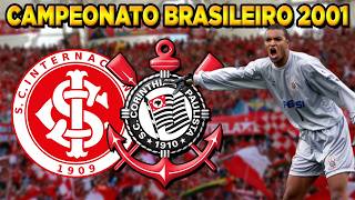 Internacional 0 x 2 Corinthians Campeonato Brasileiro 2001 Jogo completo