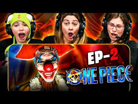 ONE PIECE (LIVE ACTION) SEASON 1 EPISODE 2 REACTION - WHY DOES BUGGY HAVE TO BE A CLOWN!?