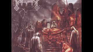 Music video thumbnail preview for Moonblood - A Silent Dream Of Impurity (2000) by Deathspell Omega