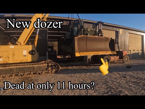 John Deere 850J dozer with only 11 hours does not run, has major problems with only 11 hours, Why?