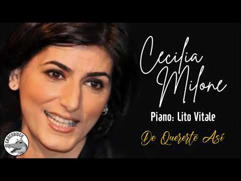 Cecilia Milone com Lito Vitale ao piano - De Quererte Así