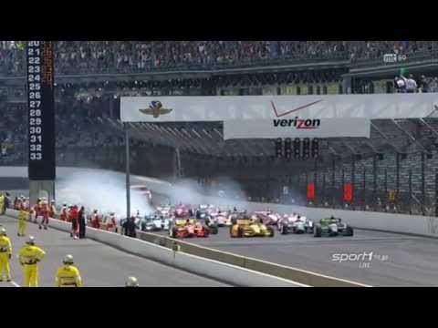 IndyCar 2014 Indianapolis Startchaos